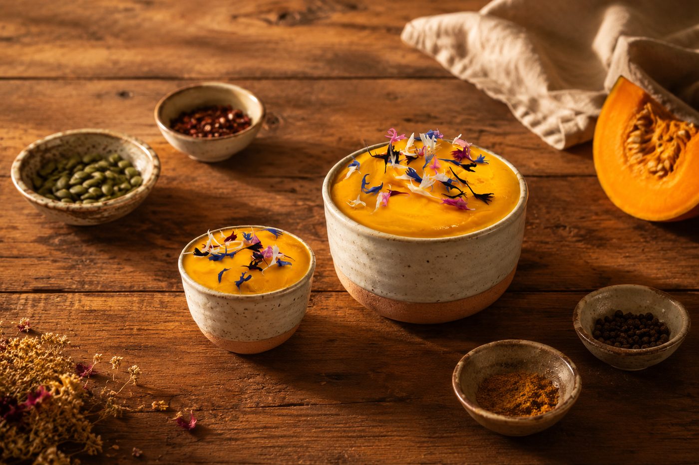 Sorbetto di zucca biologica